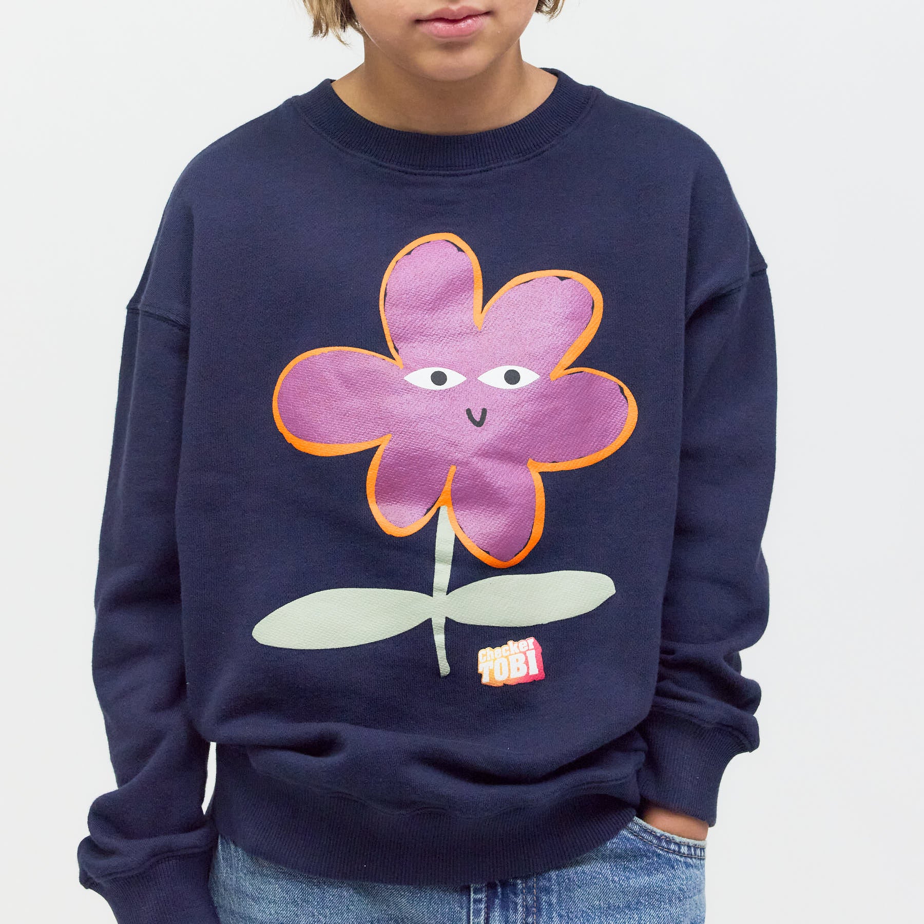 Checker Tobi BLUME Sweatshirt